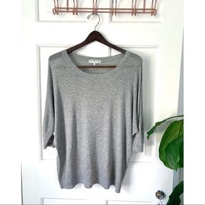 Urban Outfitters Batwing Grey Super Soft Top